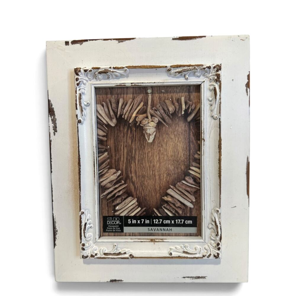 White Decorative Farmhouse Frame